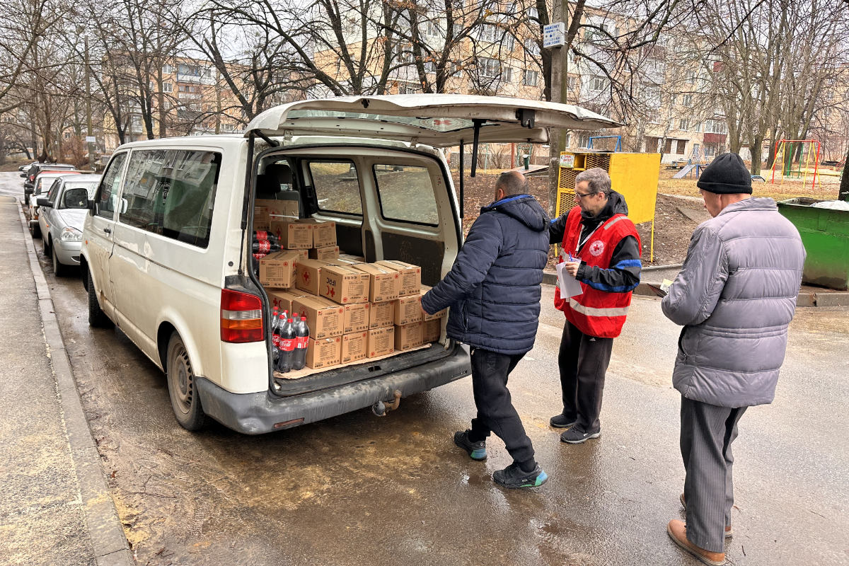 Humanitäre Hilfe für die Ukraine